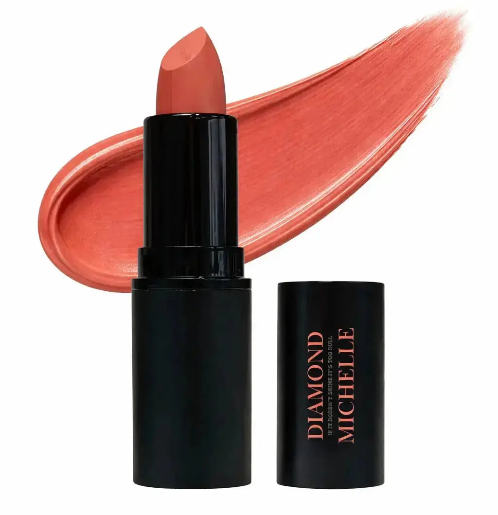 Diamond Michelle luxe bold mrs. rosé lipstick swatch