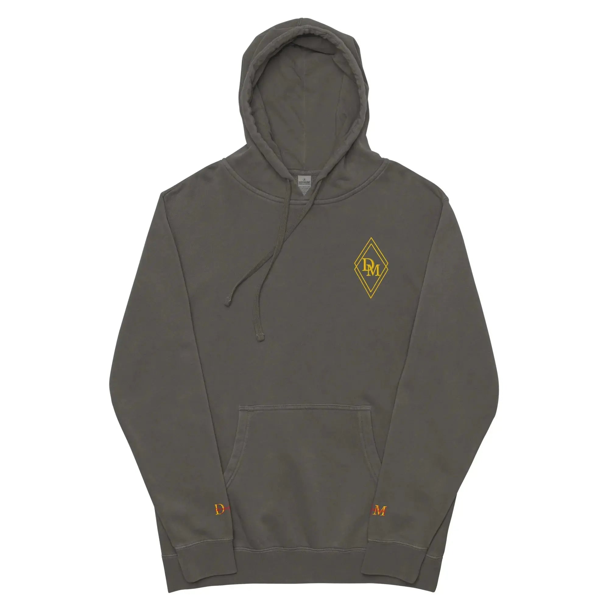 Diamond Michelle Unisex Black Pigment-Dyed Hoodie