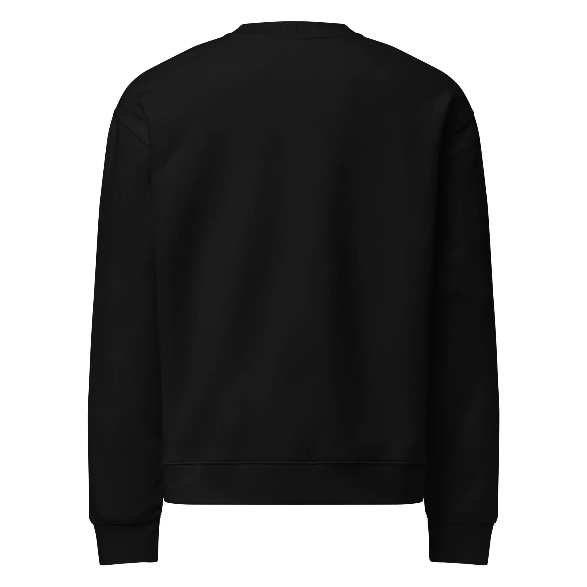 Diamond Michelle Black Unisex Relax Crew Neck Sweatshirt (Back View)