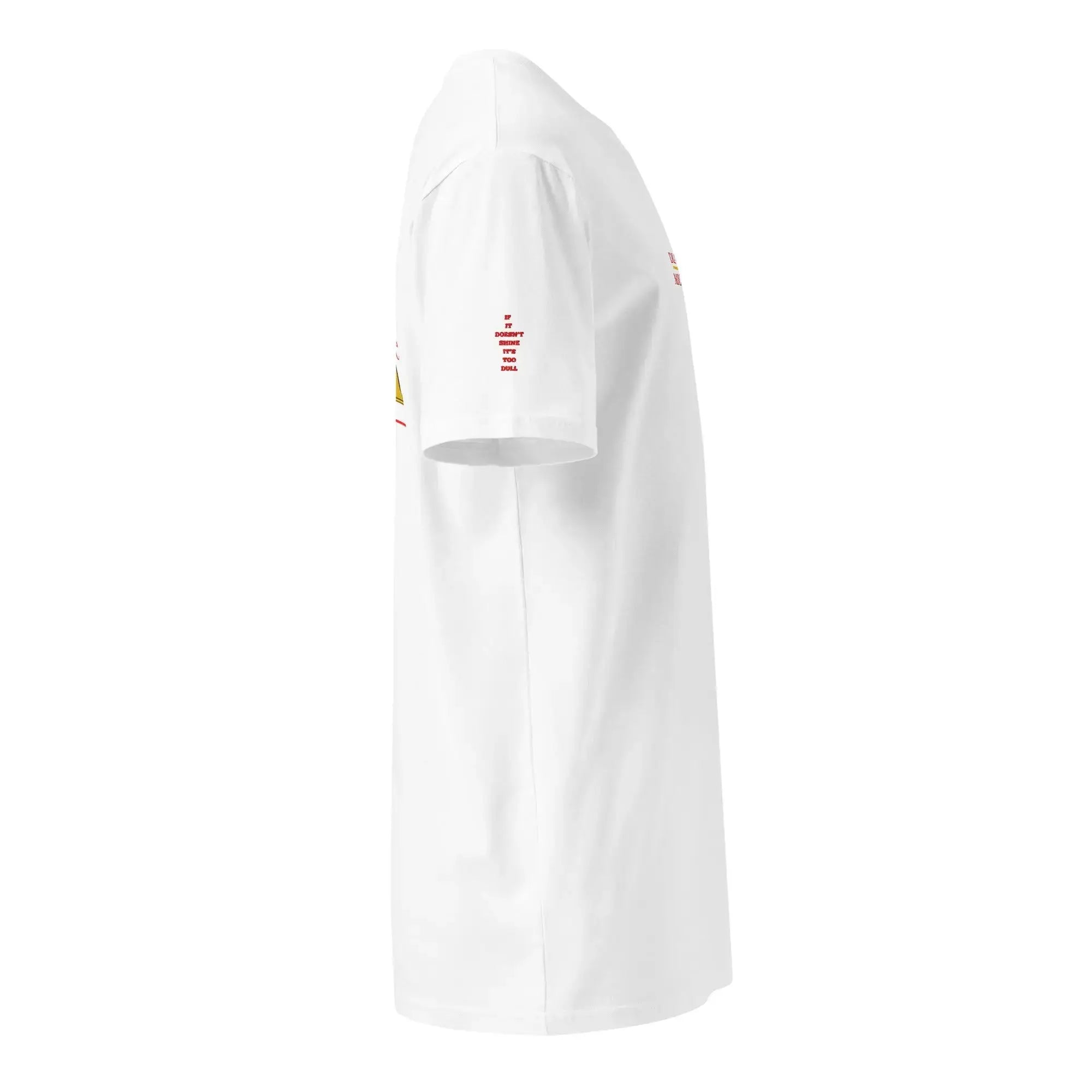 Diamond Michelle Unisex Premium T-Shirt White (Right Side View)
