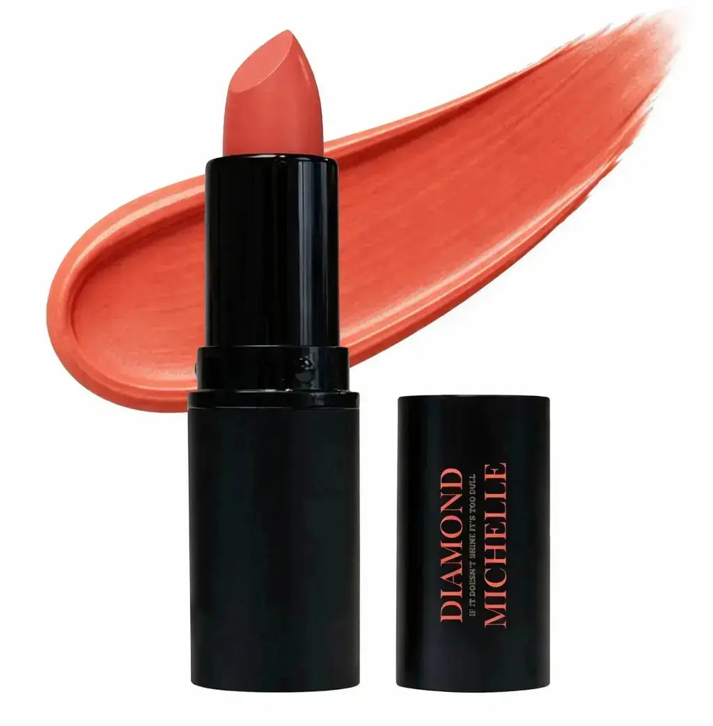 Diamond Michelle luxe bold mrs. rose thorn lipstick swatch