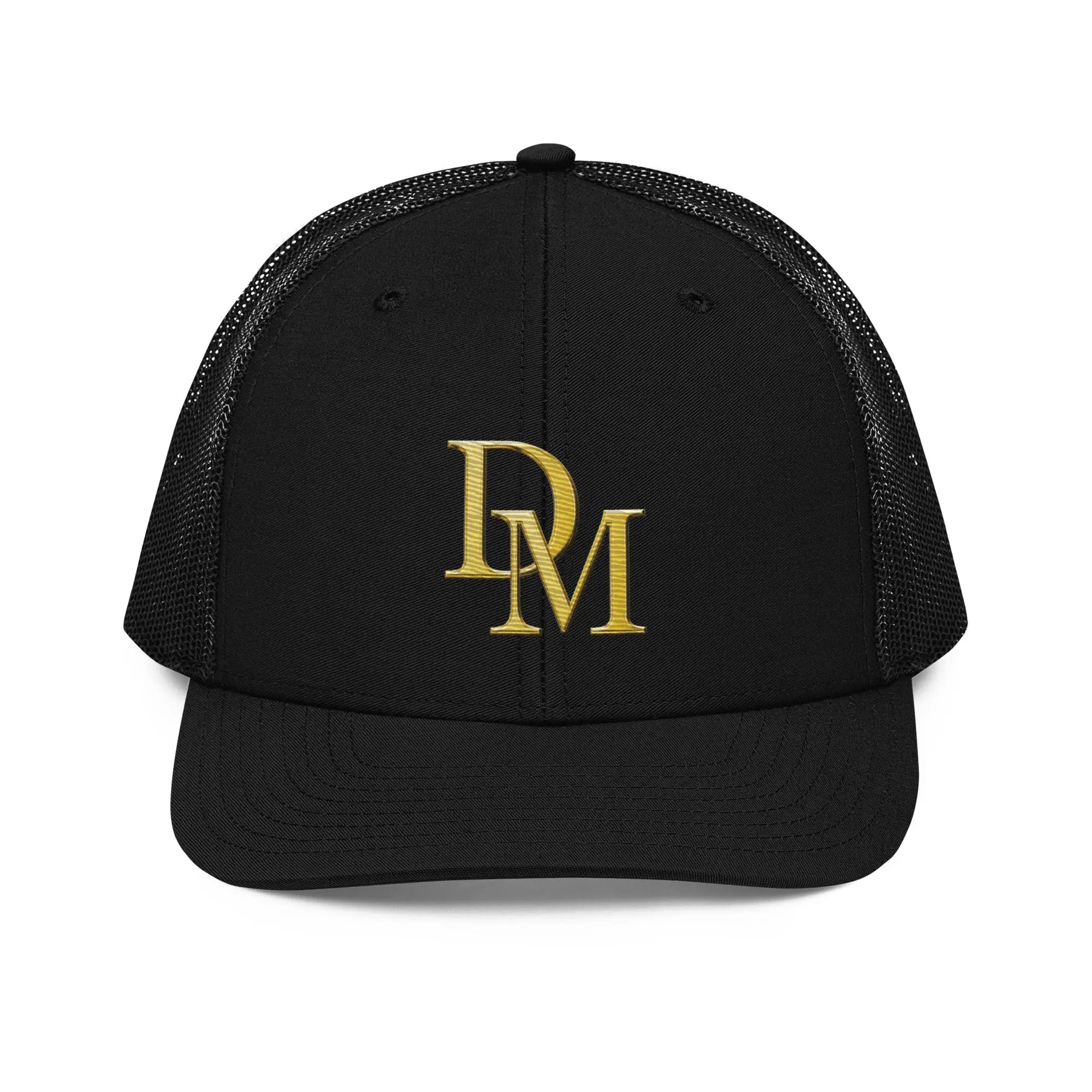 Black premium trucker cap luxury streetwear accessory by Diamond Michelle
