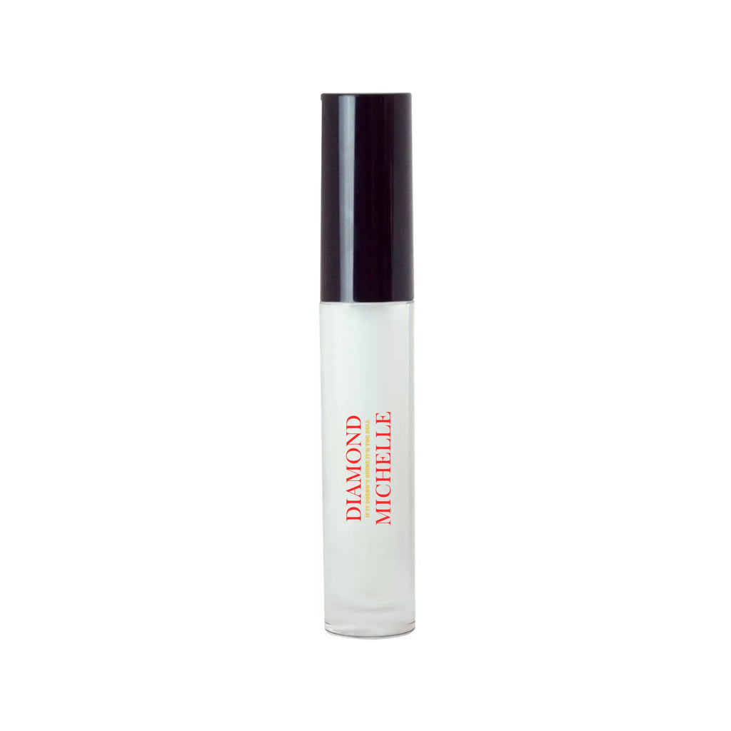 Diamond Glow Clear Lip Gloss on a white background