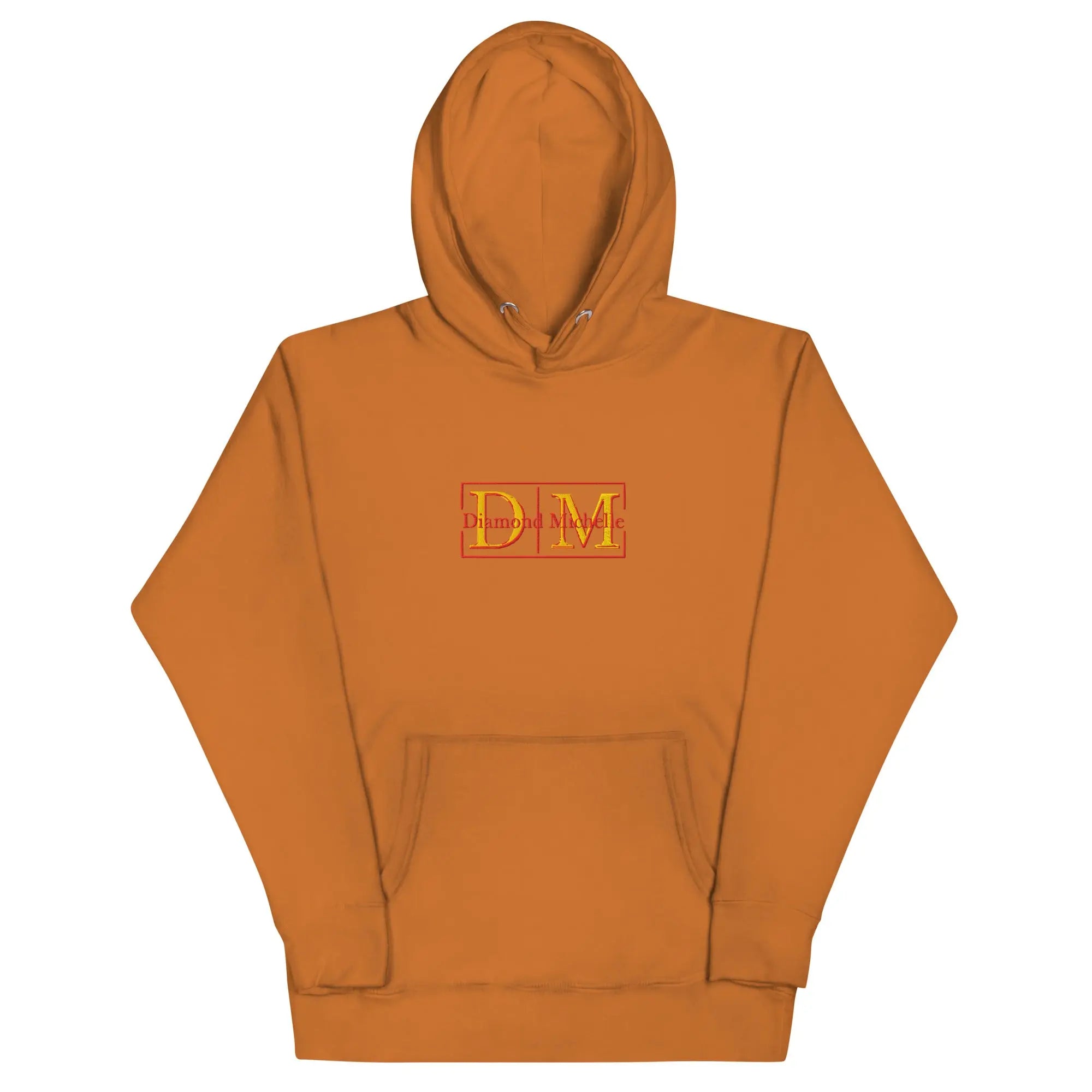 Adobe unisex luxury pullover hoodie with structured silhouette by Diamond Michelle