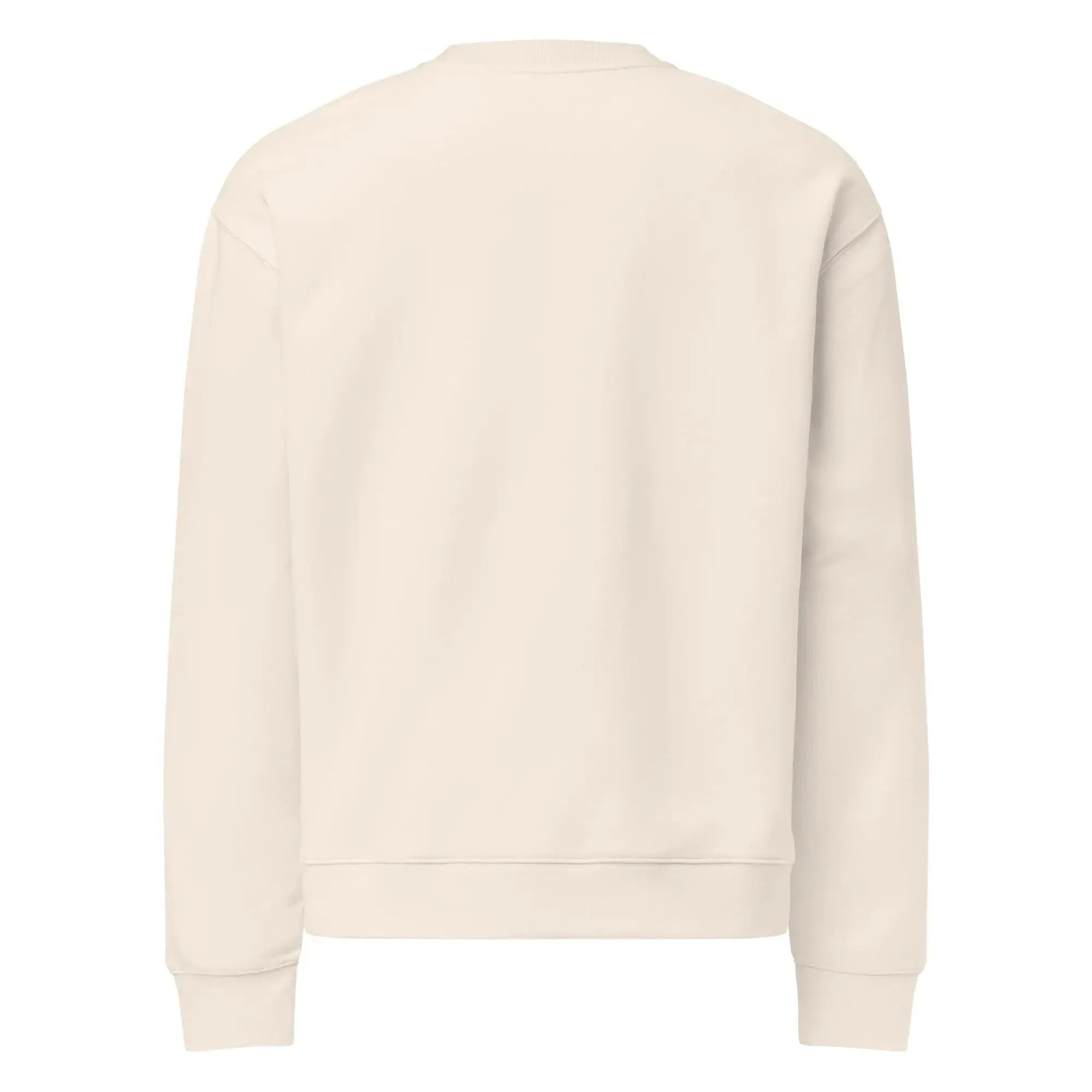 Diamond Michelle Bone Unisex Relax Crew Neck Sweatshirt (Back View)