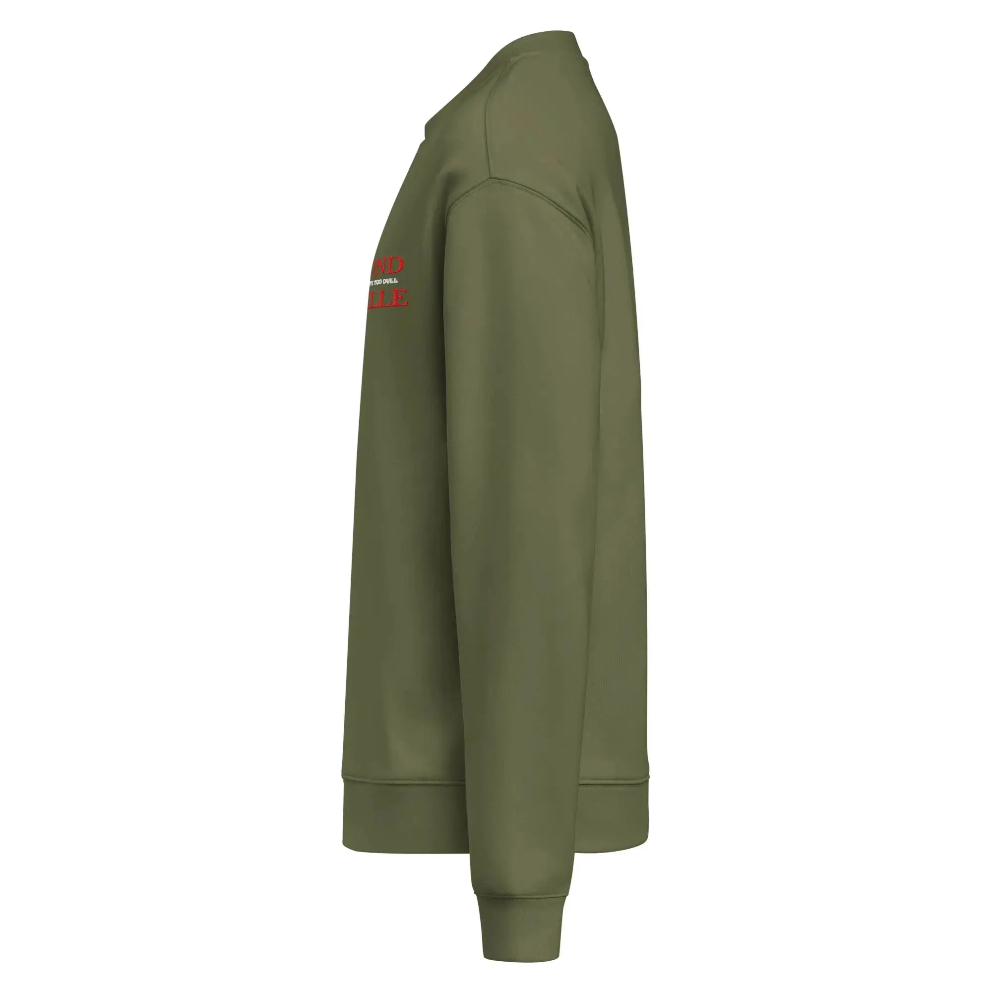 Diamond Michelle Cypress Unisex Relax Crew Neck Sweatshirt (Left Side View)