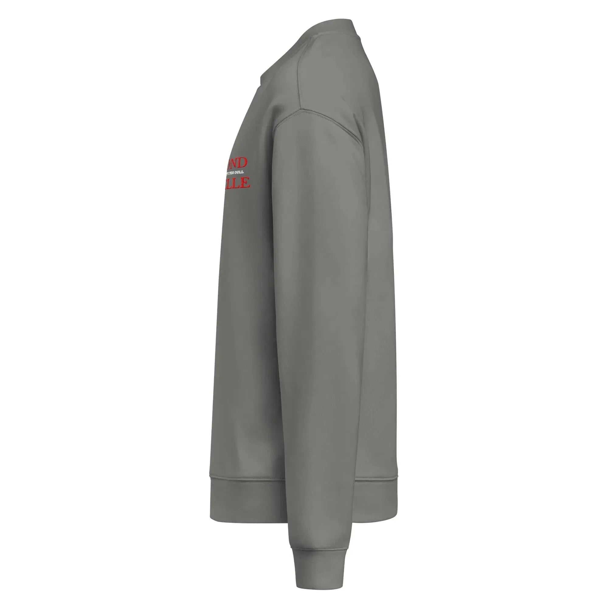 Diamond Michelle Shadow Unisex Relax Crew Neck Sweatshirt (Left Side View)