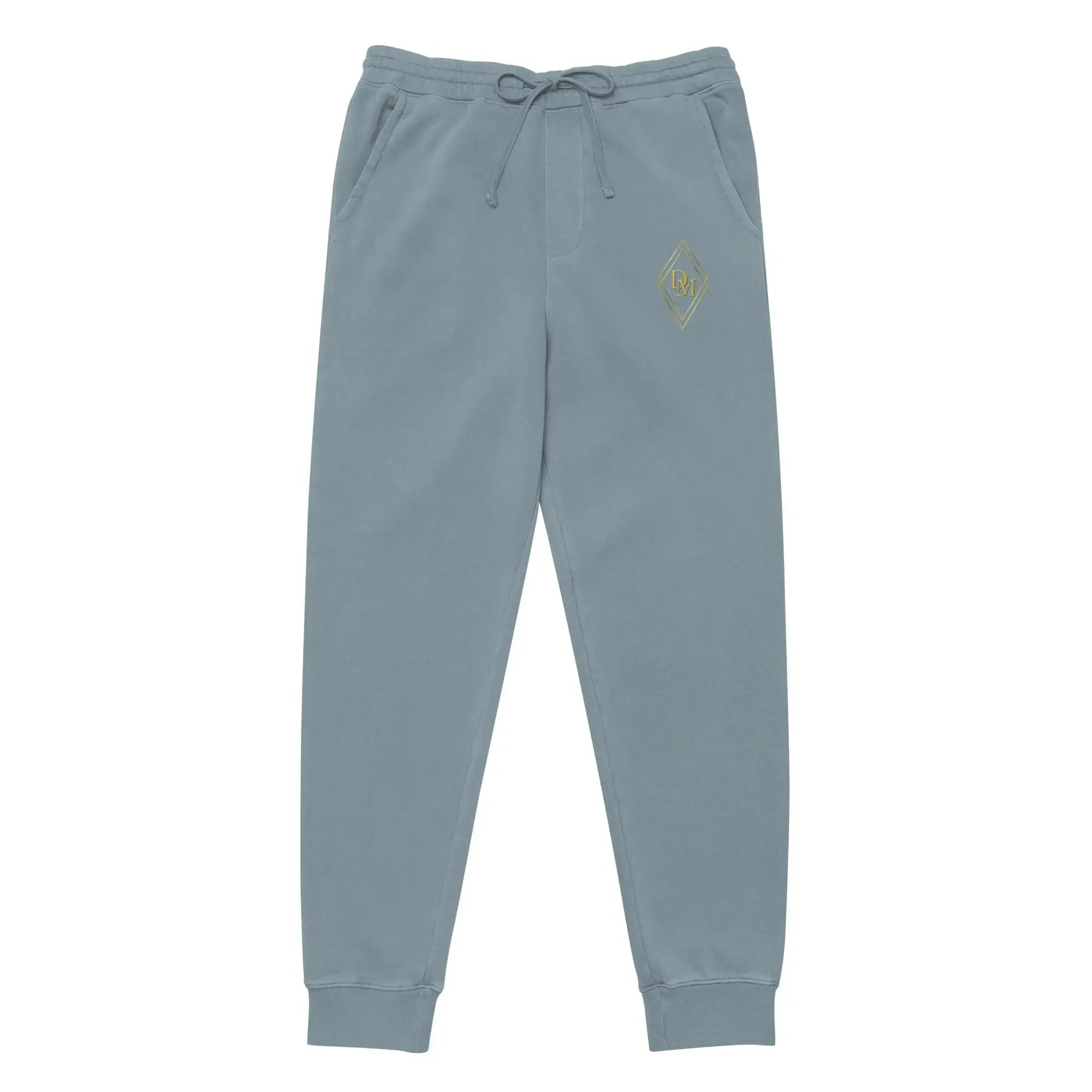 Diamond Michelle Unisex Slate Blue Pigment-Dyed Sweatpants
