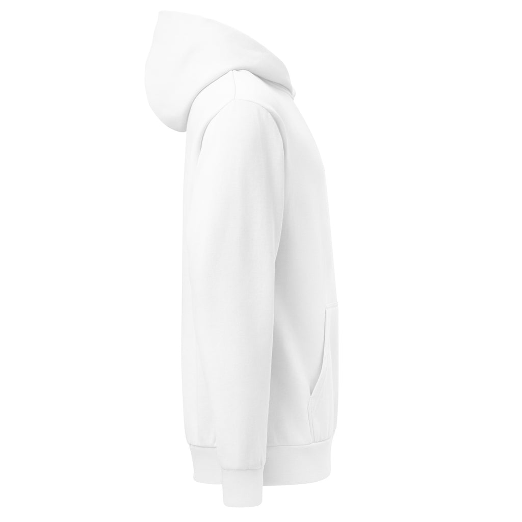 The Derrick Luxe Urban Hoodie (White) right view