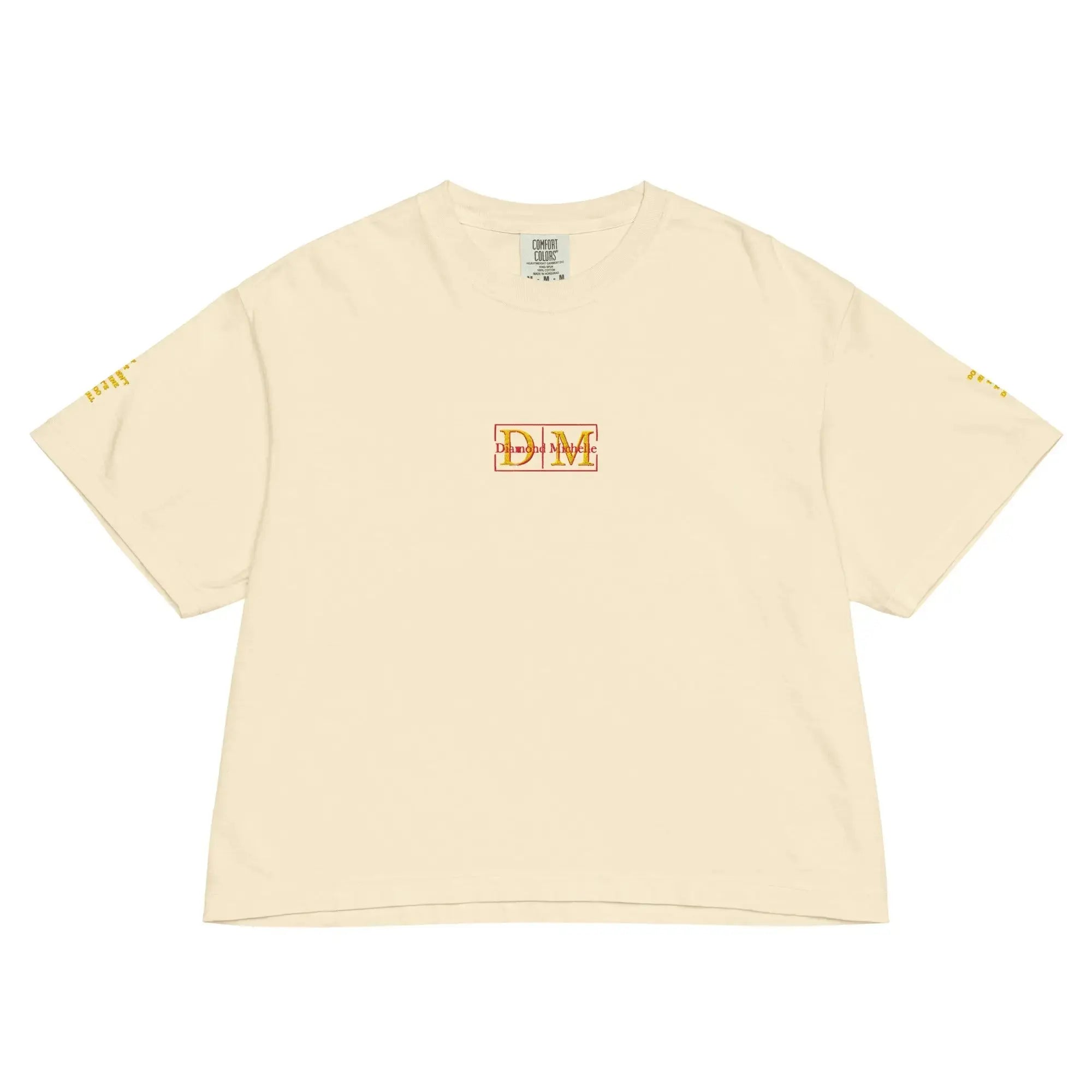 Women’s Diamond Michelle Heavyweight Ivory T-Shirt